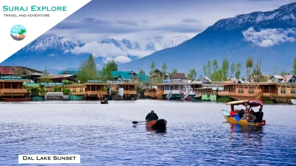 Dal Lake Sunset