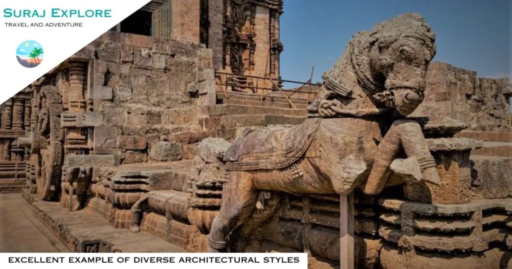 excellent example of diverse architectural styles