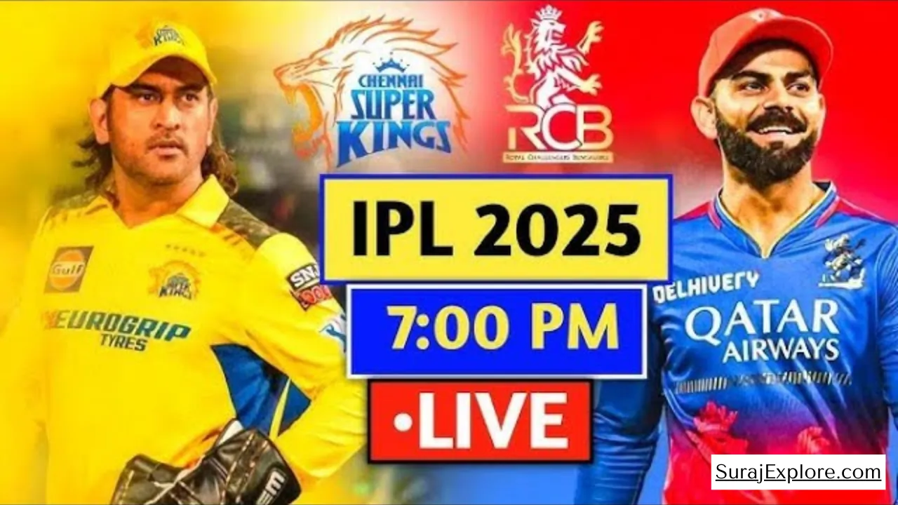 CSK vs RCB Playing 11
